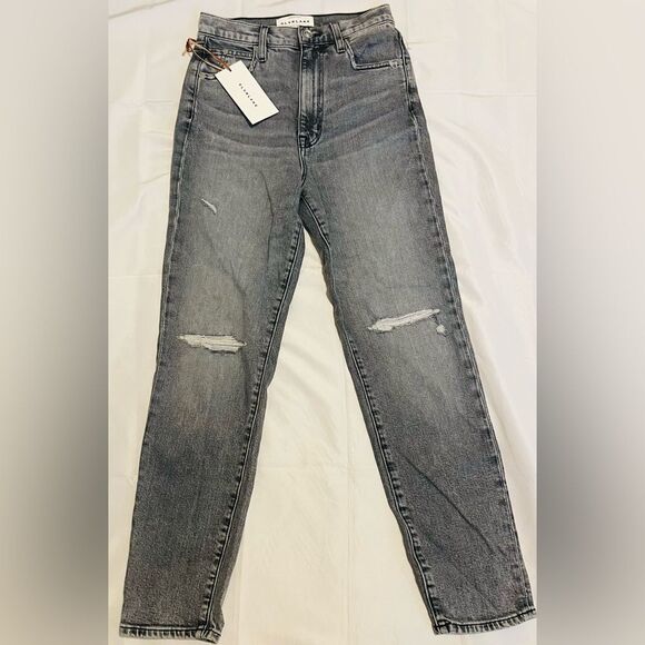 SLVRLAKE Premium Denim BEATNIK Ankle in After Midnight Made in USA Size 25 NWOT - Picture 2 of 9